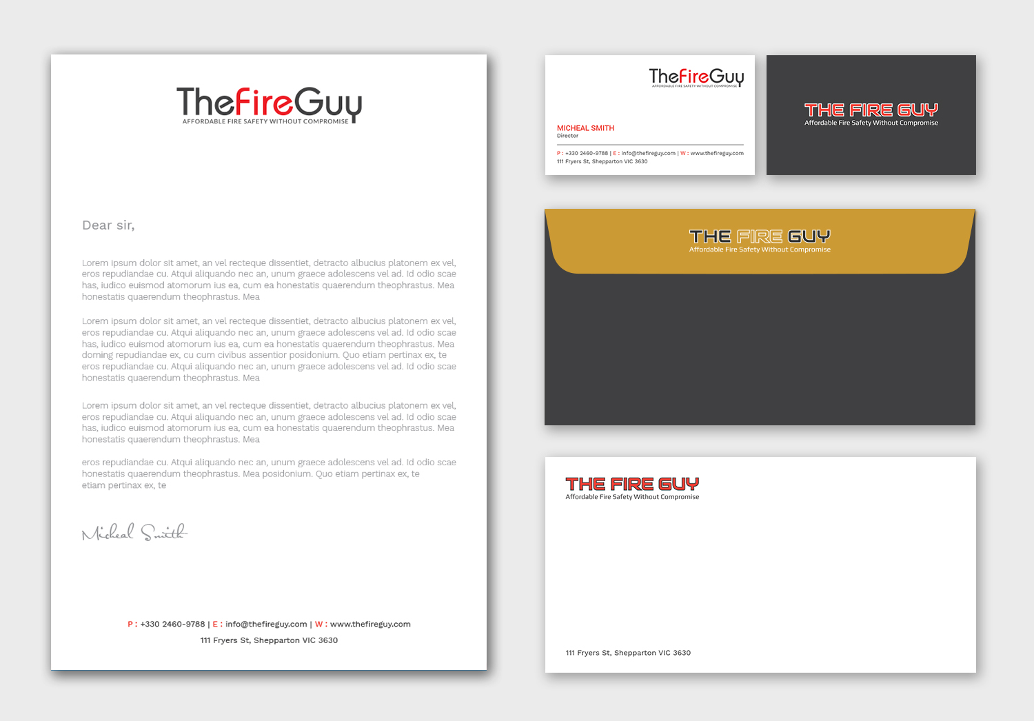 Stationery Design by Tripti Ranjan Gain for this project | Design #18834146