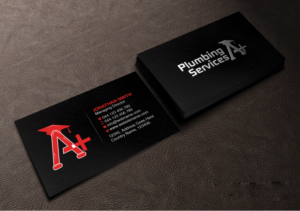Business Card Design by Creations Box 2015 for plumbing services A+ | Design: #18845423