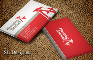 Business Card Design by SL Designer for plumbing services A+ | Design: #18840587