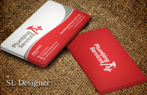 Business Card Design by SL Designer for plumbing services A+ | Design: #18840595