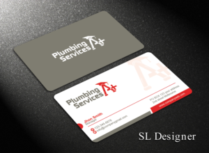 Business Card Design by SL Designer for plumbing services A+ | Design: #18840638