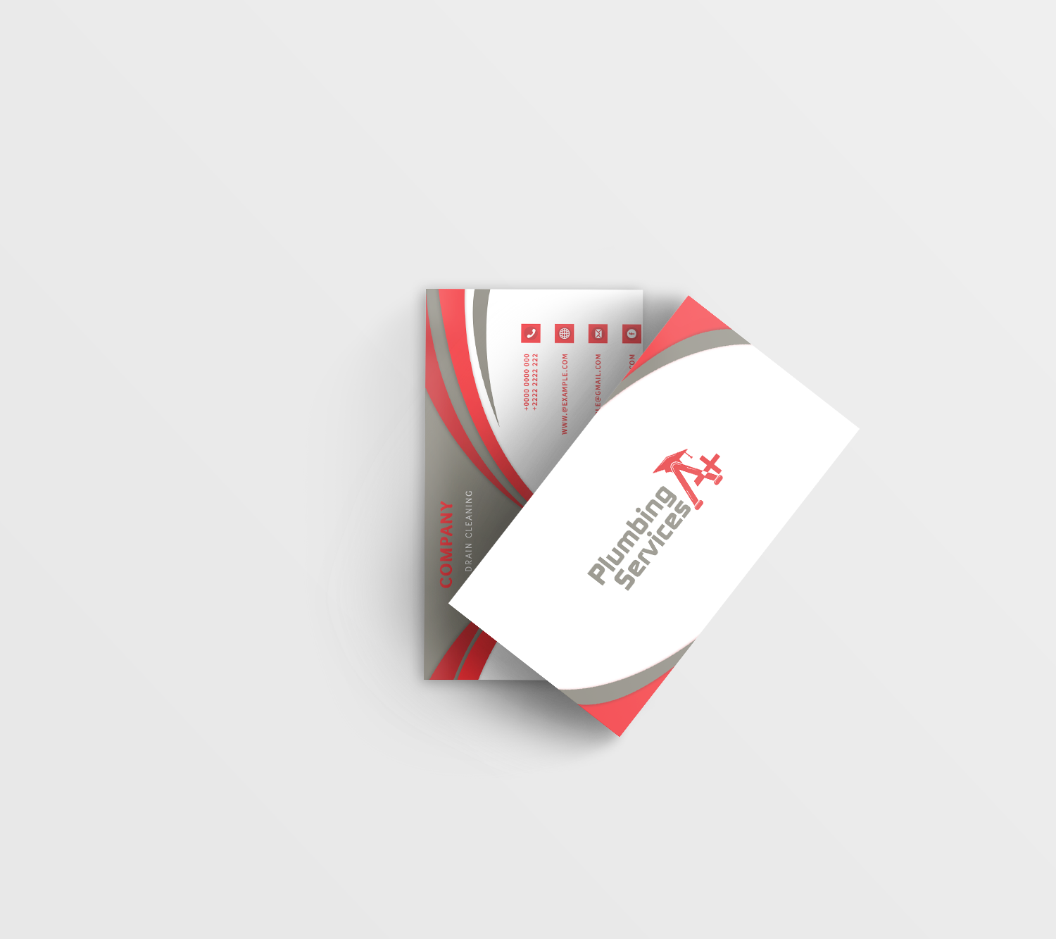 Business Card Design by jamika 44 for plumbing services A+ | Design #18842706
