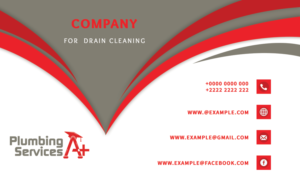 Business Card Design by jamika 44 for plumbing services A+ | Design: #18842707