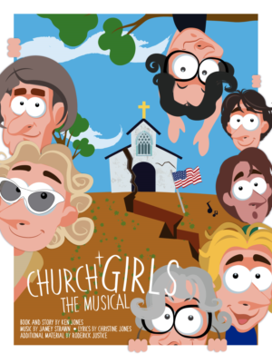 CHURCH GIRLS, the musical | Diseño de Póster por angejimenezm
