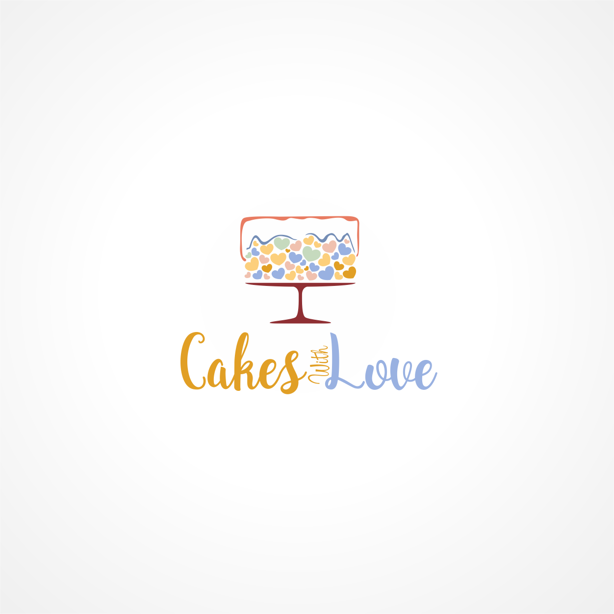 Logo Design by Arham Hidayat for Cakes with Love | Design #18928508