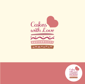 Logo-Design von SJL Designs für Cakes with Love | Design: #18913048