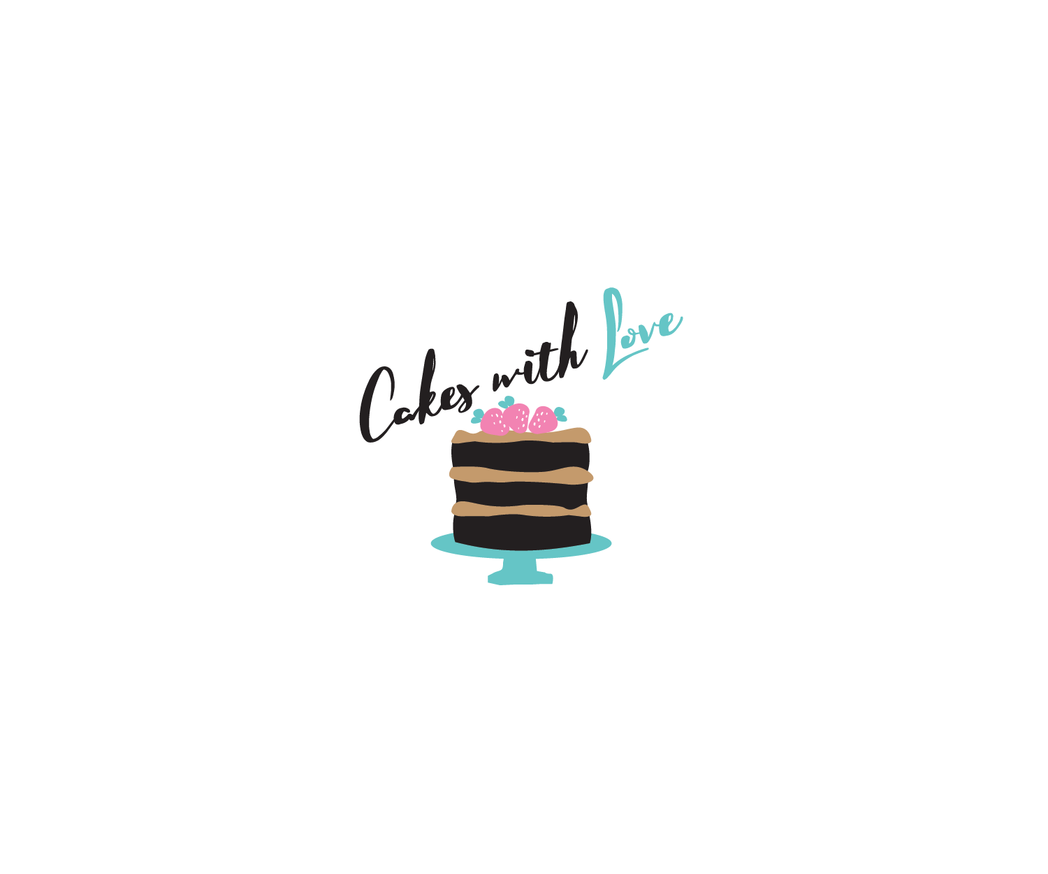 Logo Design by Ai for Cakes with Love | Design #18911800