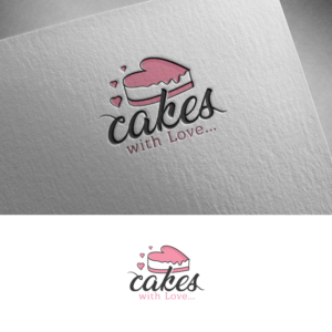 Diseño de Logo por ecorokerz para Cakes with Love | Diseño #18907668