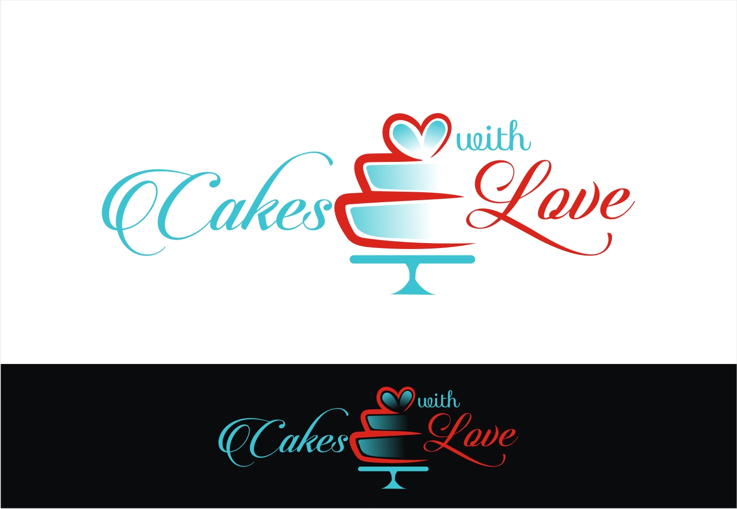 Logo Design by Soul Light for Cakes with Love | Design #18910858