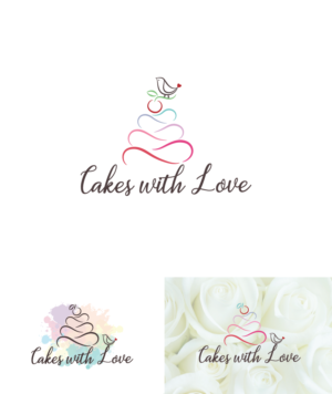 Design de Logo par Wild Geek pour Cakes with Love | Design : #18908770