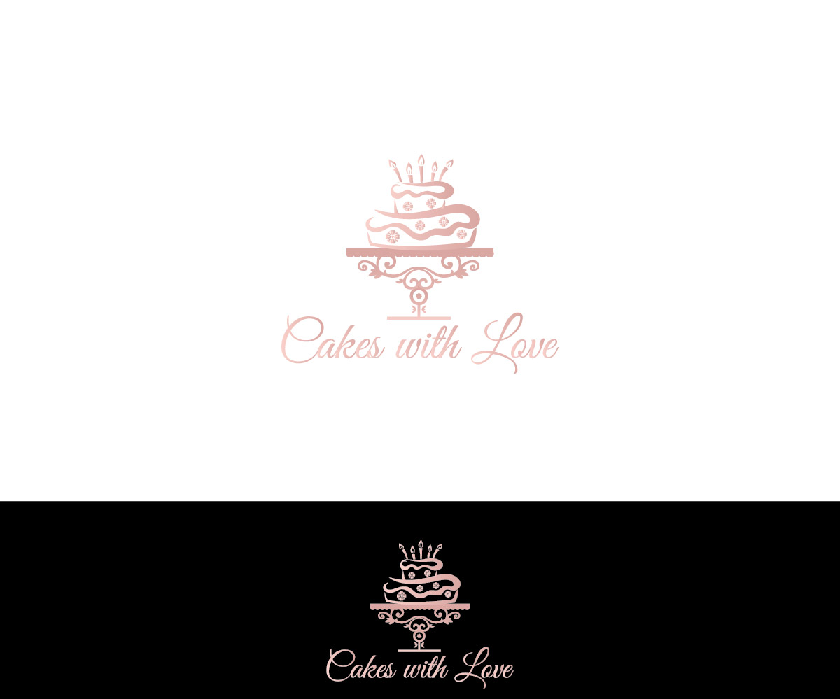Logo Design by Memona for Cakes with Love | Design #18908445