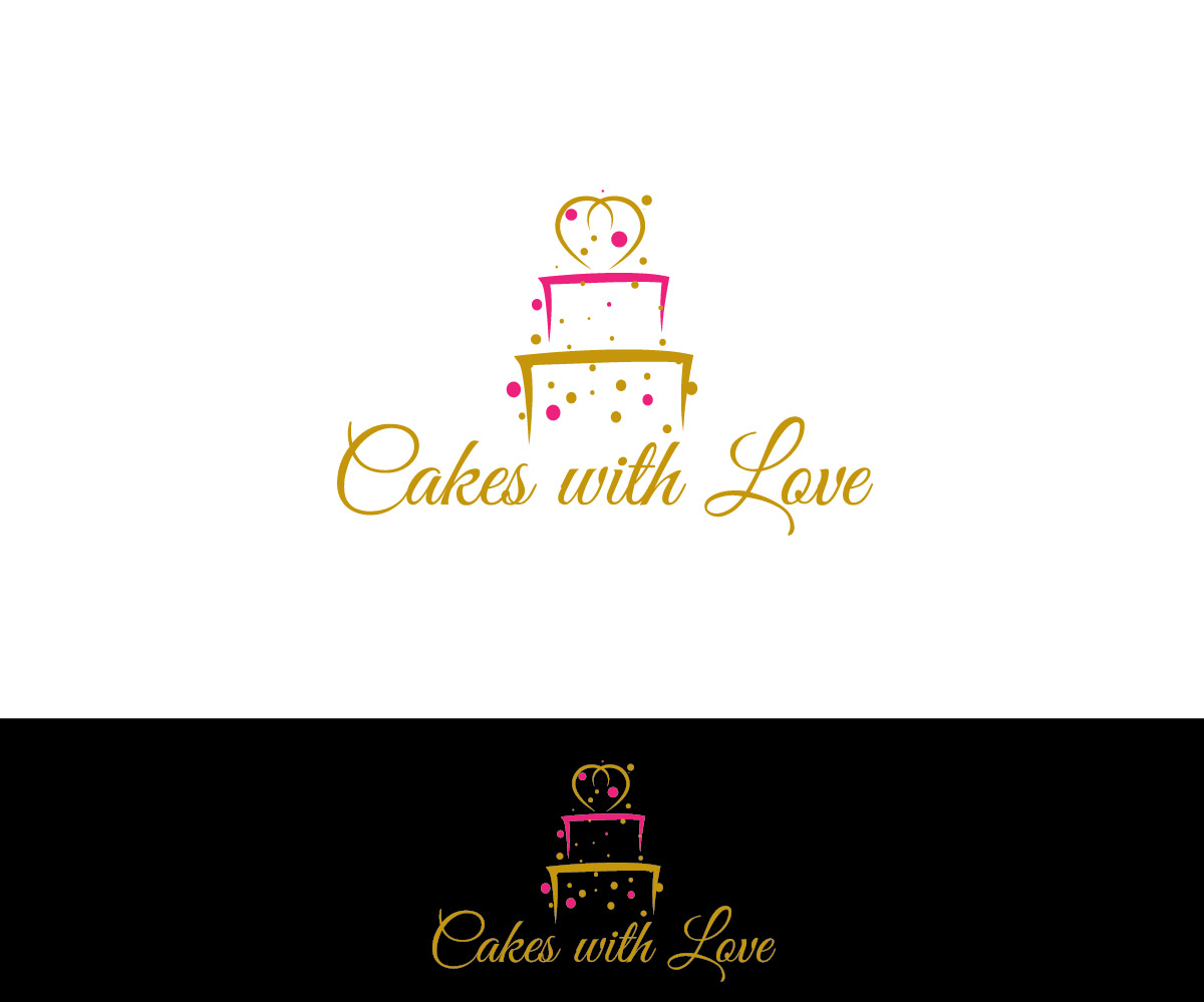 Logo Design by Memona for Cakes with Love | Design #18908446
