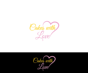 Logo-Design von Memona für Cakes with Love | Design: #18908447