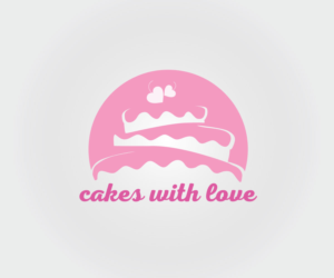 Diseño de Logo por Stela Rangelova para Cakes with Love | Diseño #18921123