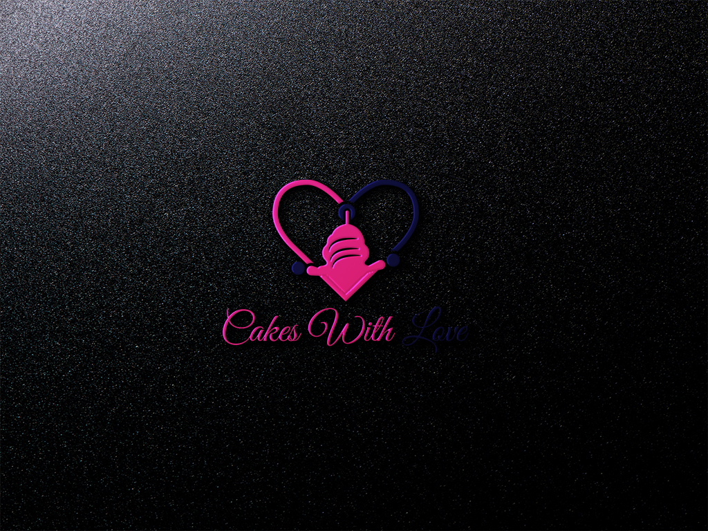 Logo Design by Rosaleen for Cakes with Love | Design #18911926