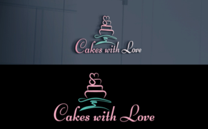Logo-Design von ilovedesign1 für Cakes with Love | Design: #18914535