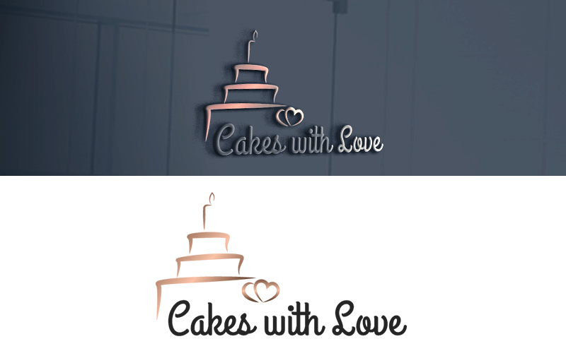 Logo-Design von ilovedesign1 für Cakes with Love | Design #18924681