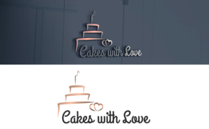 Logo-Design von ilovedesign1 für Cakes with Love | Design: #18924681