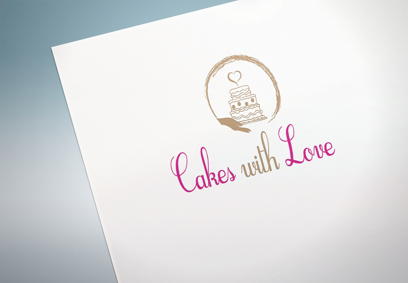 Logo Design by lampros 2 for Cakes with Love | Design #18909595