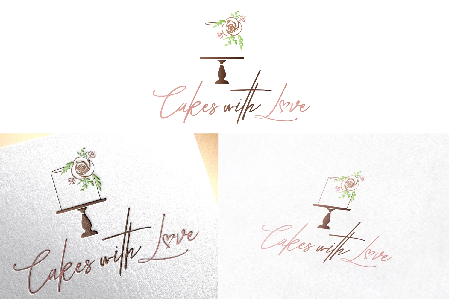 Logo Design by creativedesign for Cakes with Love | Design #18910598