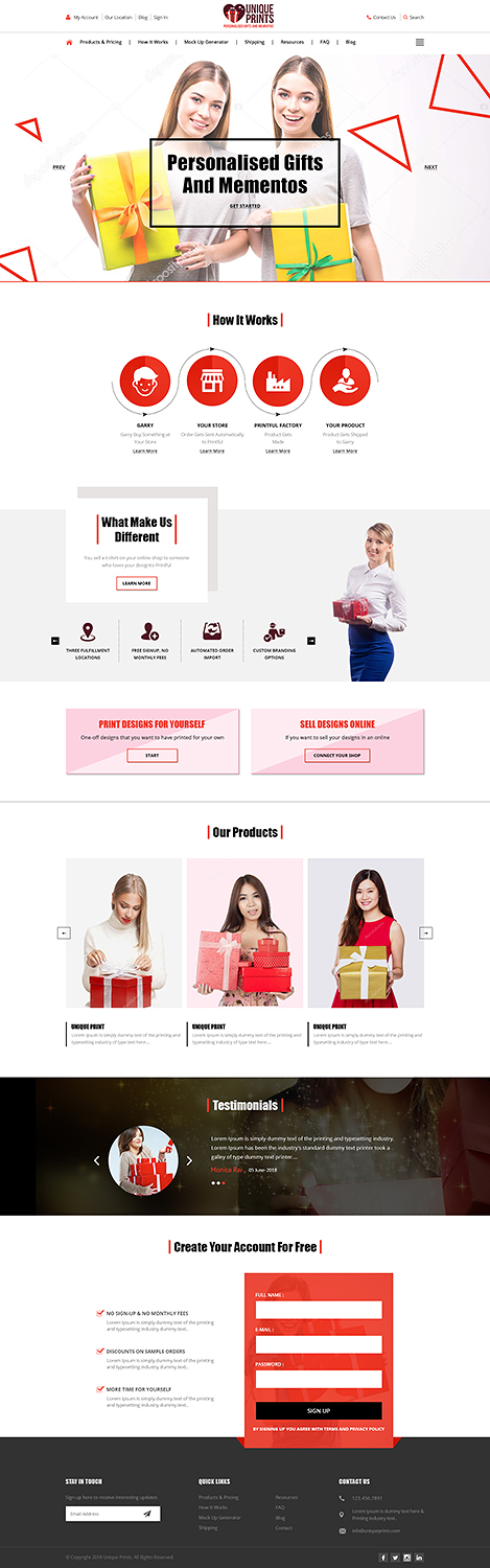 Web Design by PiXthemes for Mooney Ltd | Design #18866149