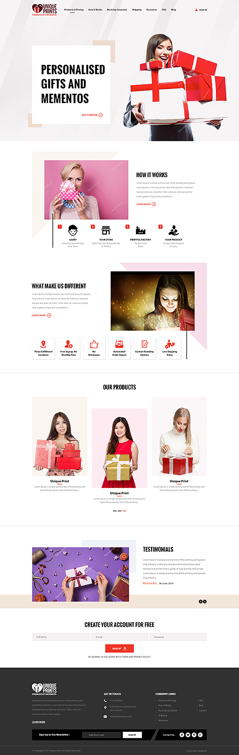 Web Design by PiXthemes for Mooney Ltd | Design #18866203