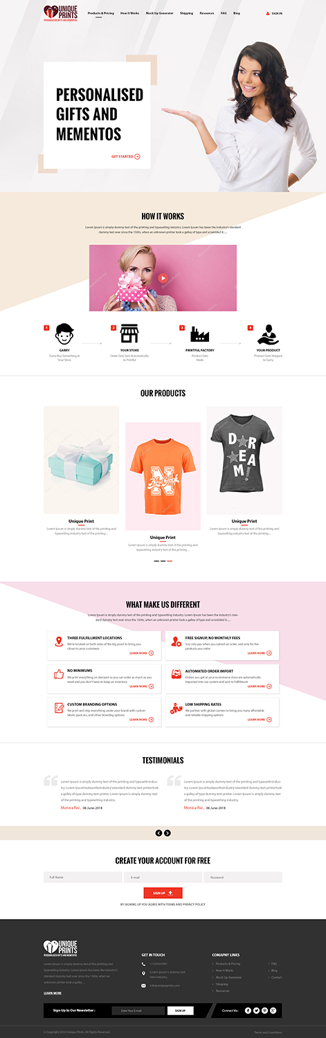 Web Design by PiXthemes for Mooney Ltd | Design #18887809