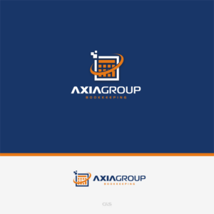 Axia Group Bookkeeping | Logo Design by CKS d e s i g n