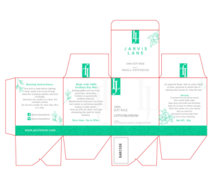 Jarvis Lane (we have a logo but are open to options ) (we hand make 100% soy candles & other hom | Packaging Design by Soluciones Creativas