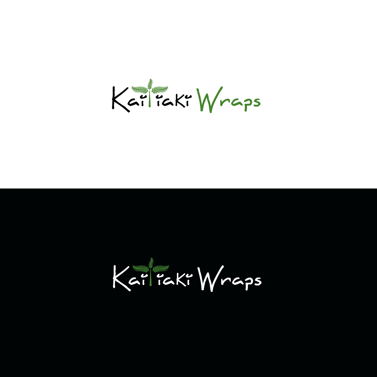 Diseño de Logo por emptyboxgraphics para Kaitiaki Wraps | Diseño #18853476