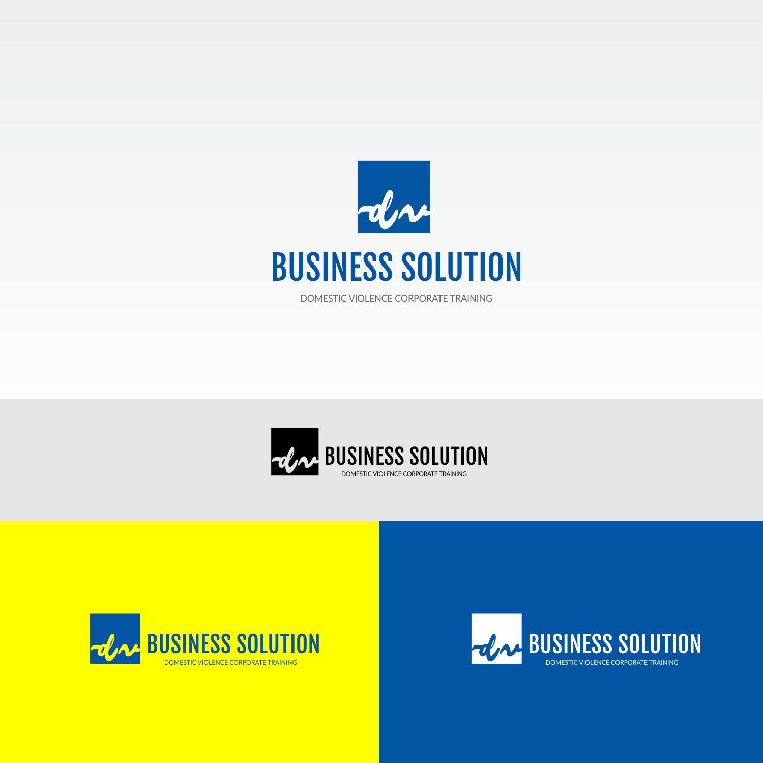 Logo Design by angelcolmenares3 for Domestic Violence Business Solutions Pty Ltd | Design #18895023