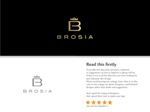 Brosia | Logo Design by Atvento Graphics
