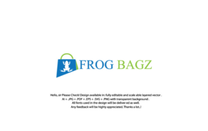 Frog Bagz | Logo Design by juie design