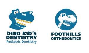 Logo Design by Wally_F for Dino Kids Dentistry / Foothills Orthodontics | Design: #18842634