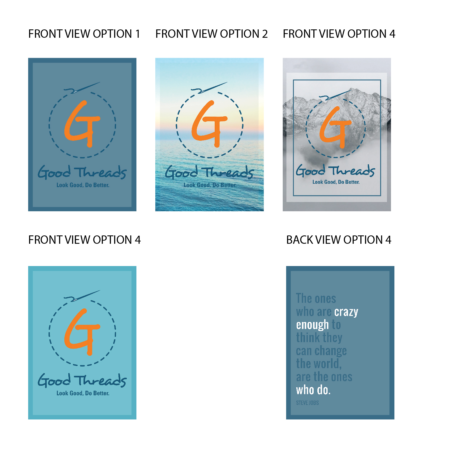 Grafik-Design von FindCreative für Good Threads | Design #18847448