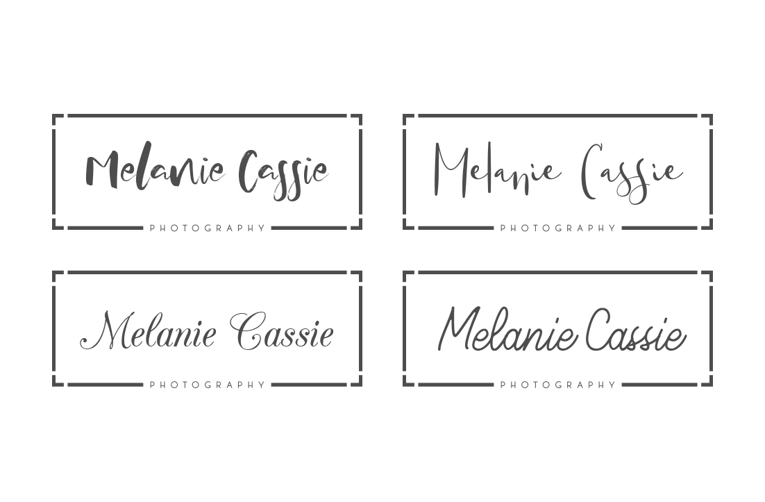 Logo Design by GLDesigns for Melanie Cassie Photography | Design #18869183