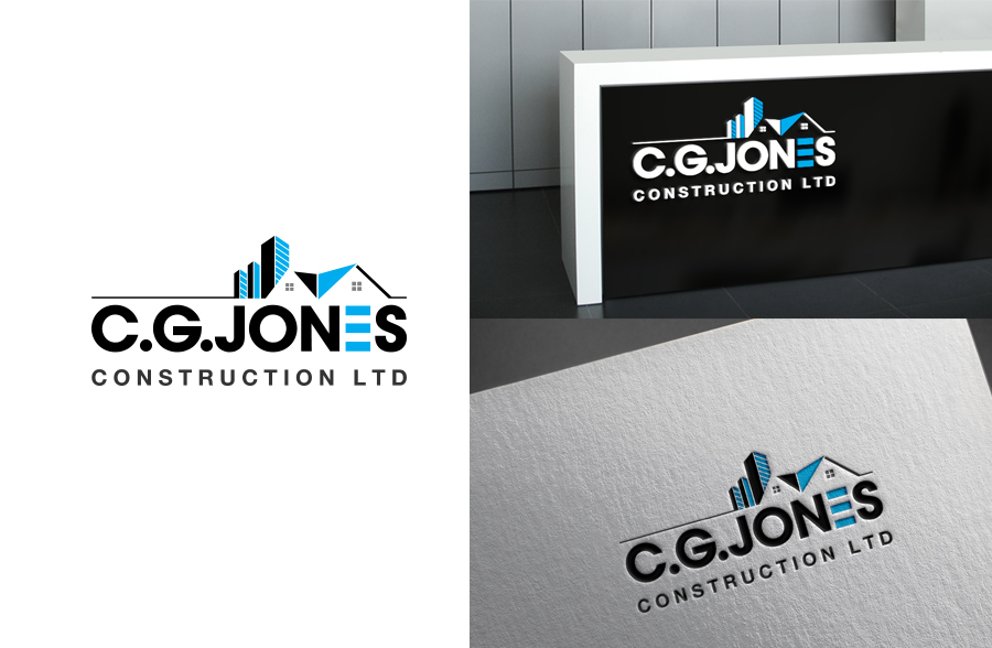 Logo Design by seetharam for C.G.Jones Construction | Design #18850882