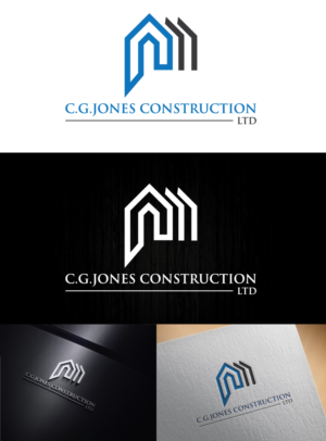 Logo-Design von h27 für C.G.Jones Construction | Design: #18863427