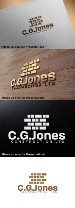 Logo Design by designmind78 for C.G.Jones Construction | Design: #18853578