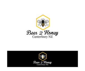 Logo Design by Isnah Logo for Bees 2 Honey Limited | Design: #18999620
