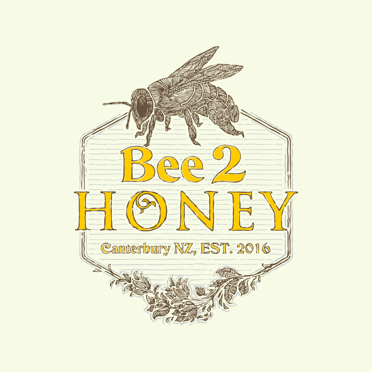 Logo Design by SaWariuS for Bees 2 Honey Limited | Design #18899435