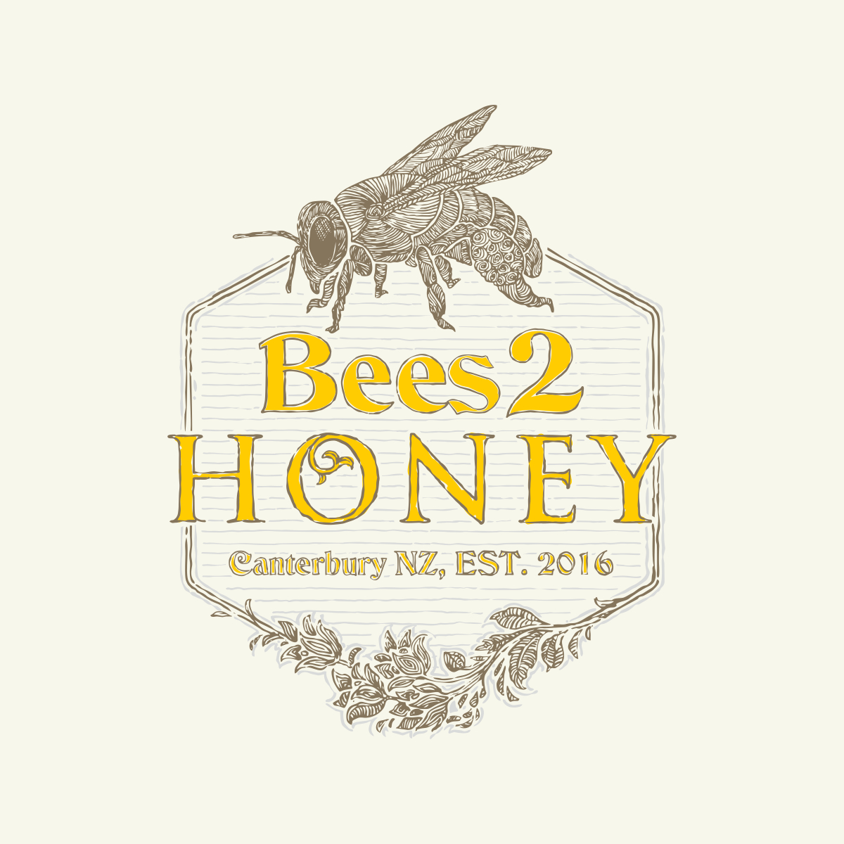 Logo Design by SaWariuS for Bees 2 Honey Limited | Design #18899679