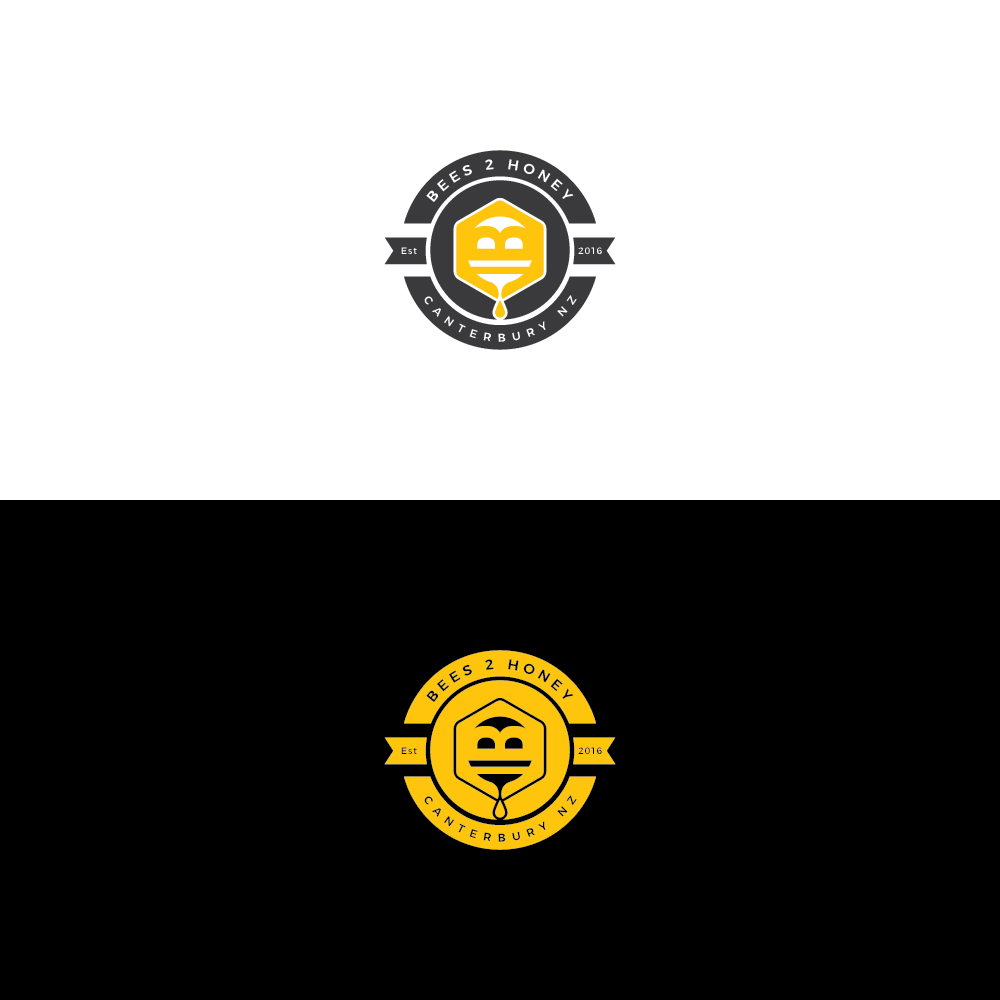 Logo Design by AktharArziki for Bees 2 Honey Limited | Design #18843775