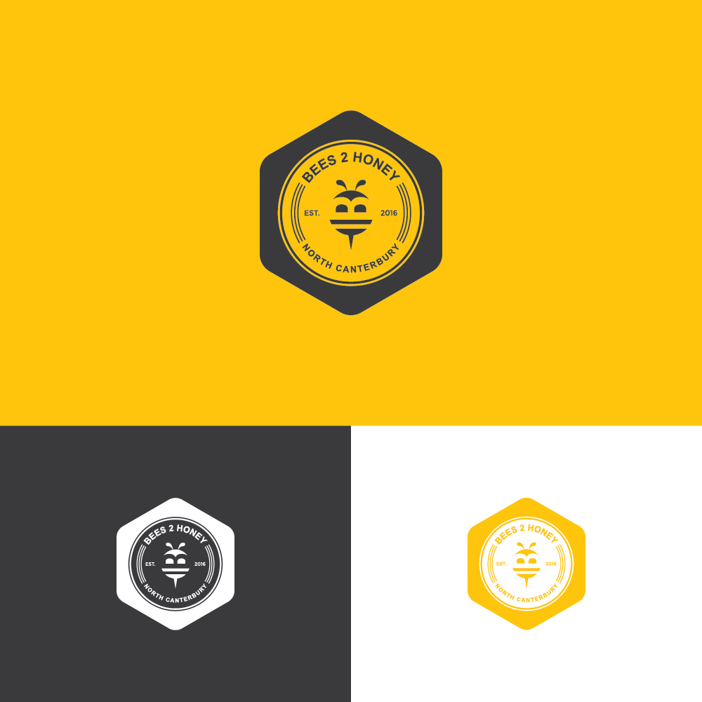 Logo Design by AktharArziki for Bees 2 Honey Limited | Design #18853227