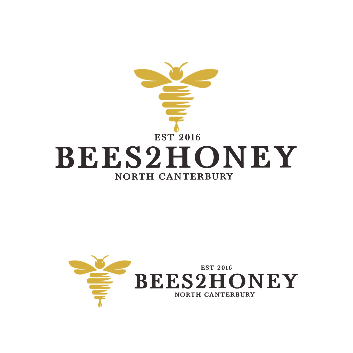 Logo Design by Rose Design for Bees 2 Honey Limited | Design #18858686
