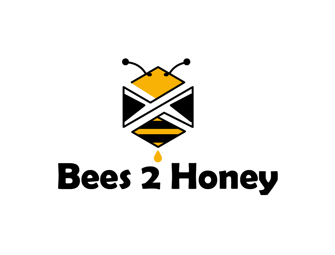 Logo Design by camoflage for Bees 2 Honey Limited | Design #18848283