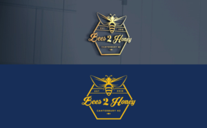 Logo Design by ilovedesign1 for Bees 2 Honey Limited | Design: #18849879