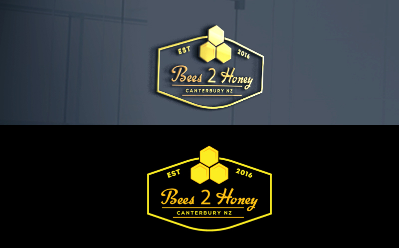 Logo Design by ilovedesign1 for Bees 2 Honey Limited | Design #18849880