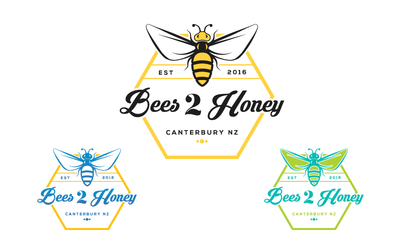 Logo Design by ilovedesign1 for Bees 2 Honey Limited | Design #18905959