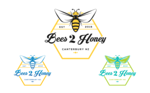 Logo Design by ilovedesign1 for Bees 2 Honey Limited | Design: #18905959